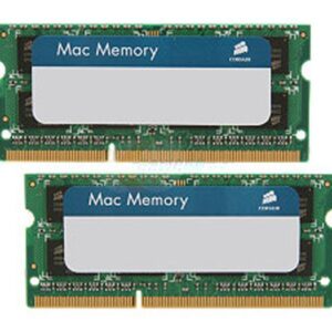 Barette mémoire Corsair Mac Memory SO-DDR3 1333MHz 8Go (2x 4Go) CMSA8GX3M2A1333C9