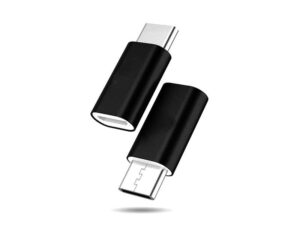 Adaptateur microUSB - USB Type-C  (Noir)