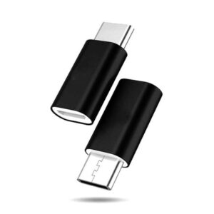 microUSB - USB Type-C Adapter (Black)