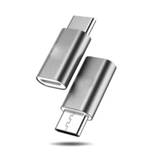 microUSB - USB Type-C Adapter (Gray)