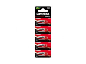 Pack of 5 Camelion Alkaline 12V A23 batteries