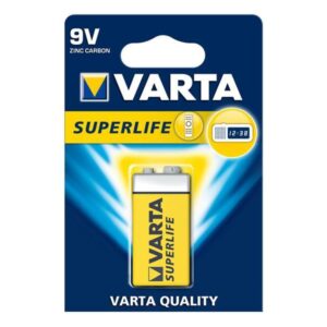 Pack de 1 pile Varta Superlife 9V Block