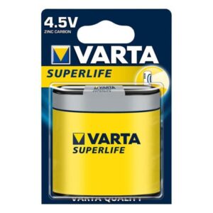 Pack of 1 Varta Superlife 4.5V Block 3R12 batteries