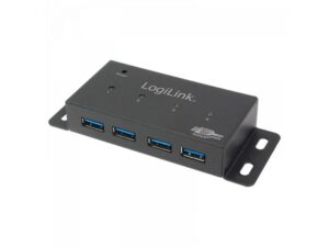 HUB USB 4 Ports 3.0 Logilink Boitier métallique (UA0149)