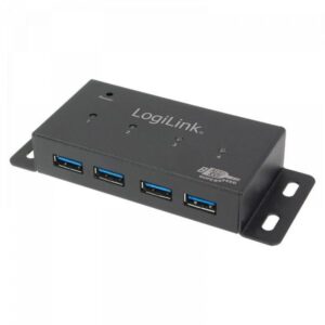 HUB USB 4 Ports 3.0 Logilink Boitier métallique (UA0149)