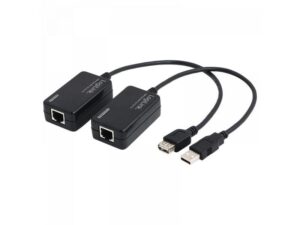 Câble d'extension CAT5/6 USB Logilink jusqu`à 60m  (UA0021D)