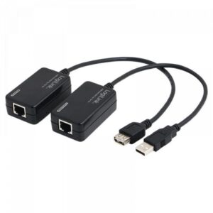Cable de extensión Logilink USB CAT5/6 hasta 60m (UA0021D)