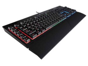 Duits toetsenbord QWERTZ Corsair K55 RGB USB CH-9206015-DE (zwart)