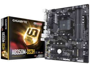 Carte mère Gigabyte AMD X370 Socket AM4 microATX GA-AB350M-DS3H