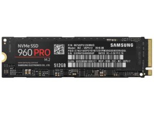 Samsung 960 PRO NVMe M.2 SSD MZ-V6P512BW