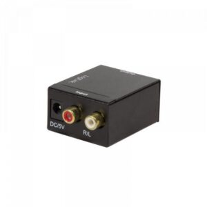 Toslink Coaxial L/R Convertidor de audio analógico a digital (CA0102)