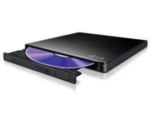 LG GP57EB40 Slim DVD-R/RW+R/RW USB 2.0 Grabadora óptica externa (Negro)