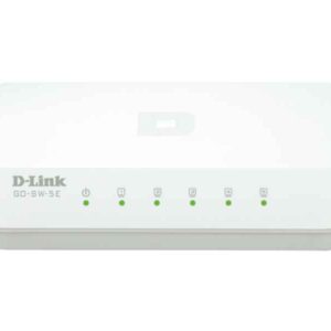 D-Link non géré Fast Ethernet (10/100) Blanc commutateur réseau GO-SW-5E/E