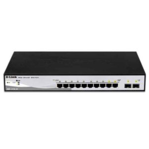 D-Link géré L2 Gigabit Ethernet (10/100/1000) 1U Noir - Gris commutateur réseau DGS-1210-10