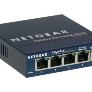 Netgear Switch non manageable Gigabit Ethernet 5 ports GS105GE