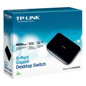 Commutateur de réseau non géré TP-LINK Gigabit 10/100/1000 TL-SG1005D