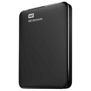 WD Elements Portable 2TB External Hard Drive Black WDBU6Y0020BBK-WESN