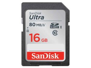 SanDisk  Ultra 16Go SDHC UHS-I Classe 10 mémoire flash SDSDUNC-016G-GN6IN