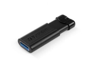 USB-Stick 256GB Verbatim 3.0 Pin Stripe Black retail 49320