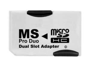 Adaptateur Pro Duo pour MicroSD DUAL (pour 2x MicroSD)
