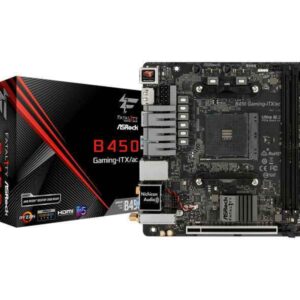 ASRock B450 Gaming-ITX/ac AMD AM4 ITX retail Motherboard 90-MXB870-A0UAYZ