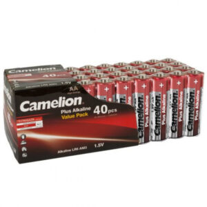 Pack de 40 piles Camelion Alcaline LR6 Mignon AA