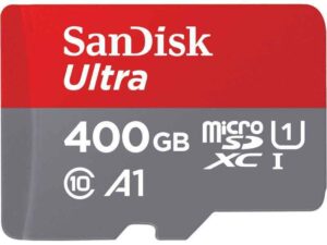 SanDisk ULTRA 400Go MicroSDXC CL10 SDSQUAR-400G-GN6MA