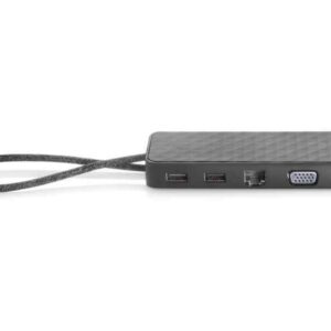 HP USB-C Mini Dock USB 3.0 (3.1 Gen 1) Type-C Noir 1PM64AA#AC3