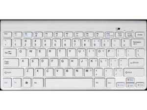 Gembird clavier pour téléphones portables Blanc QWERTZ KB-BT-001-W-DE