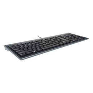 Kensington Advance Fit Full-Size Slim-Tastatur USB QWERTZ Noir K72357DE