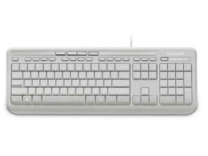 Microsoft Wired Keyboard 600 - DE USB Blanc ANB-00028