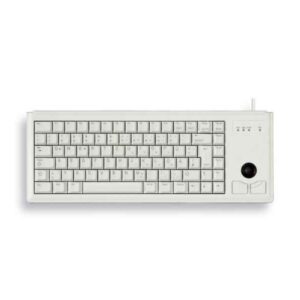 Cherry Slim Line Compact-Keyboard Laser QWERTZ Gray G84-4400LPBDE-0