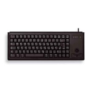 Cherry Slim Line Compact-Keyboard QWERTZ Black G84-4400LPBDE-2