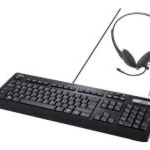 Fujitsu Keyboard KB950 Phone DE incl Headset S26381-F950-L420