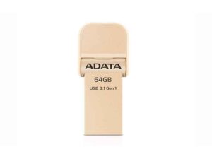 Clé USB ADATA 64Go AI920 pour Apple (or) AAI920-64G-CGD