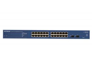 NETGEAR Smart switches Web manageables Pro Gigabit Ethernet 24 ports avec 2 ports SFP GS724T-400EUS