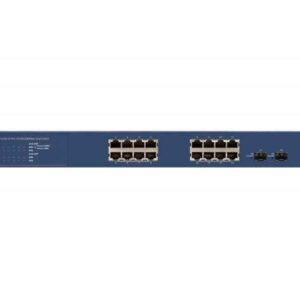 NETGEAR Smart Switch Gigabit Ethernet 16 ports avec 2 ports SFP dédiés GS716T-300EUS