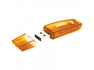Clé USB  128GB EMTEC C410 Retail (Orange)