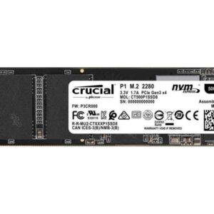 Crucial SSD 500GB P1 PCIe M.2 CT500P1SSD8