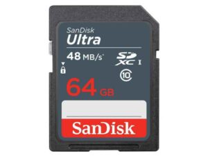SanDisk SDXC Ultra 64GB UHS-I 48MB/s SDSDUNB-064G-GN3IN