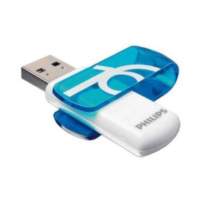 Philips  Clé USB 2.0 16GB Vivid Edition Bleu  FM16FD05B/10