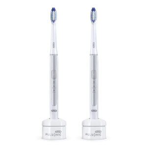 Brosse à dents électrique Oral-B Pulsonic SLIM Duo avec 2 brosses à dents
