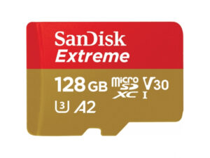 SDXC MicroSD Card 128GB SanDisk Extreme SDSQXA1-128G-GN6MA