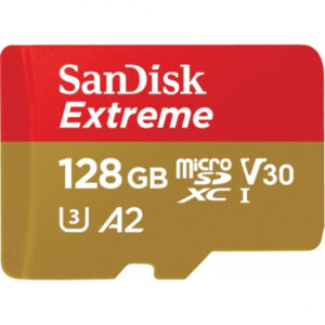 SDXC MicroSD Card 128GB SanDisk Extreme SDSQXA1-128G-GN6MA