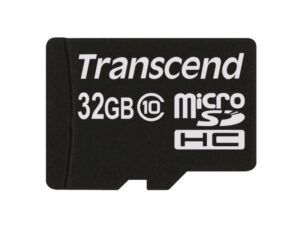 Transcend Micro SDHC Card 32GB UHS1 600x w/Adap. TS32GUSDHC10U1