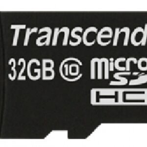 Transcend MicroSD/SDHC Card 32GB Class10 w/adapter TS32GUSDHC10
