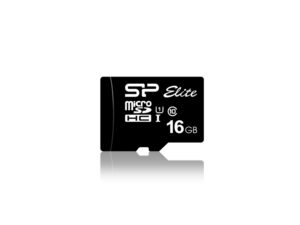 Silicon Power Micro SD Card 16GB UHS-1 Elite/Cl.10 W/Adap SP016GBSTHBU1V10SP
