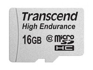 Tarjeta Transcend MicroSD/SDHC de 16 GB de alta resistencia Class10 TS16GUSDHC10V