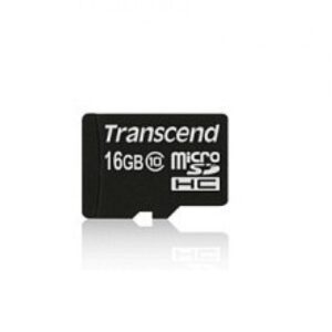 Transcend MicroSD/SDHC Card 16GB UHS1 (ohne Adapter) TS16GUSDCU1