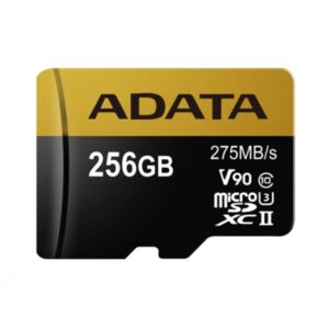 ADATA MicroSD/SDXC  Card 256GB UHS-II Cl.10 W/Adap. AUSDX256GUII3CL10-CA1